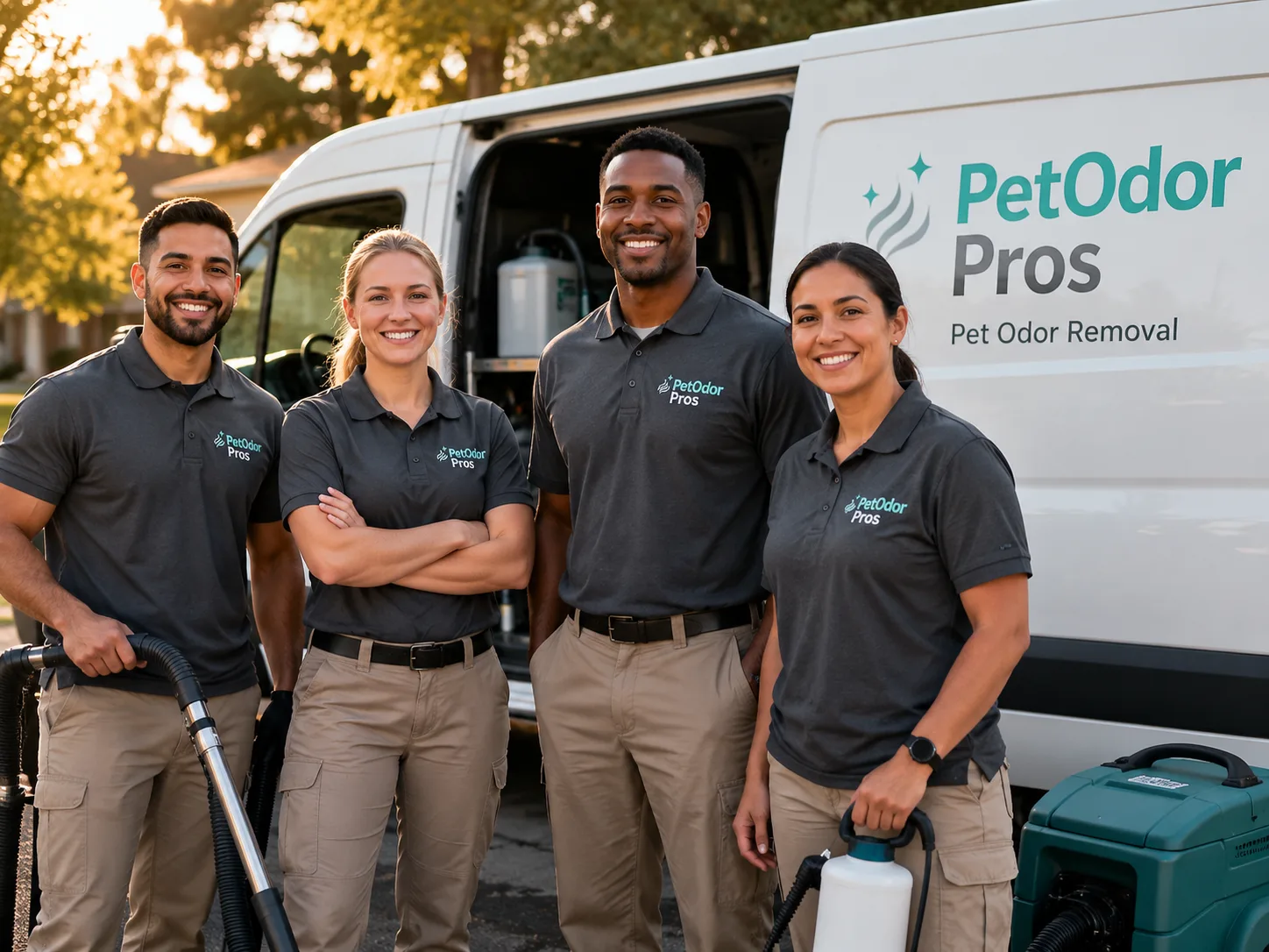 Pet Odor Removal team serving Hooven, OH